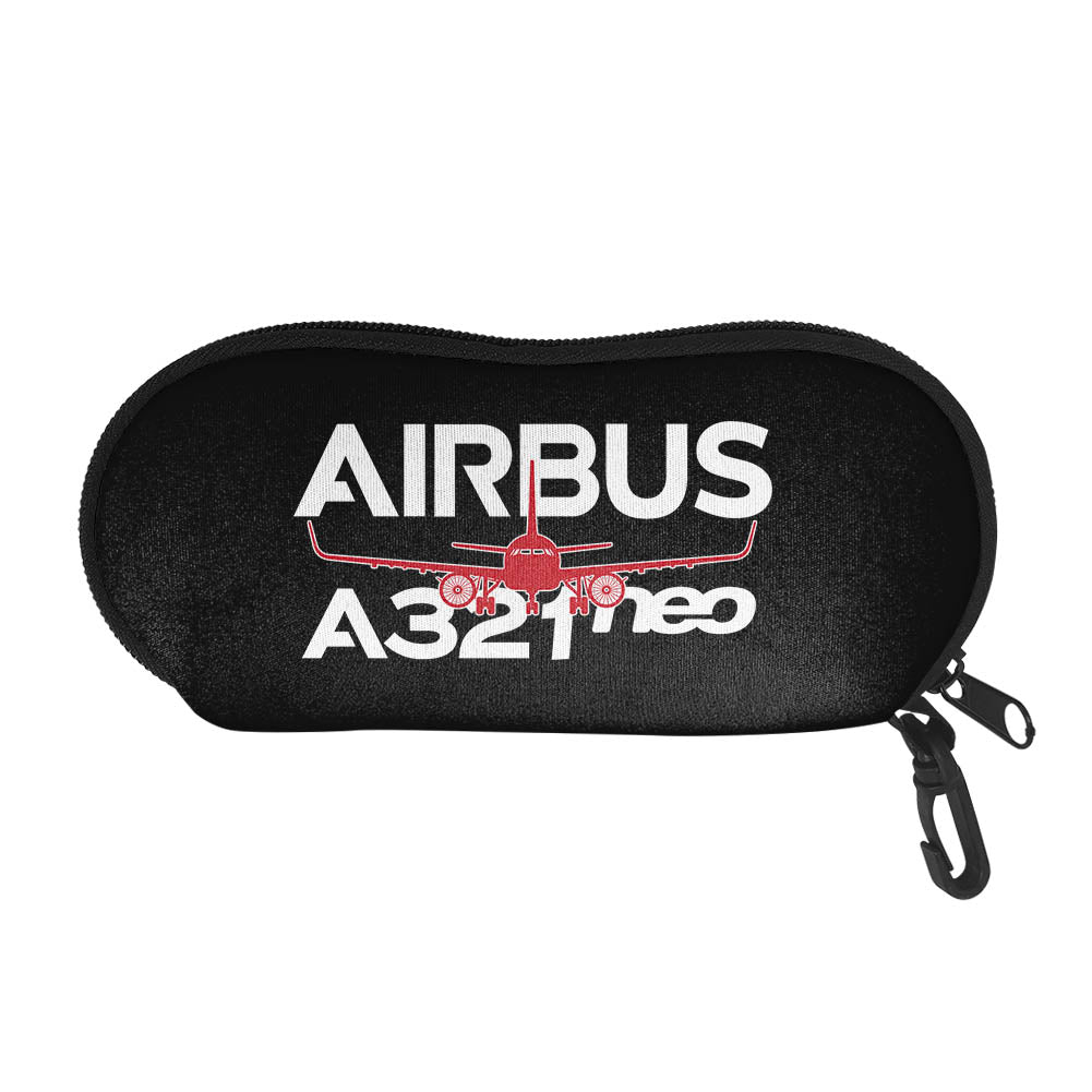 Amazing Airbus A321neo Designed Glasses Bag