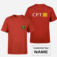 Thumbnail for CPT & 4 Lines Designed Pocket T-Shirts