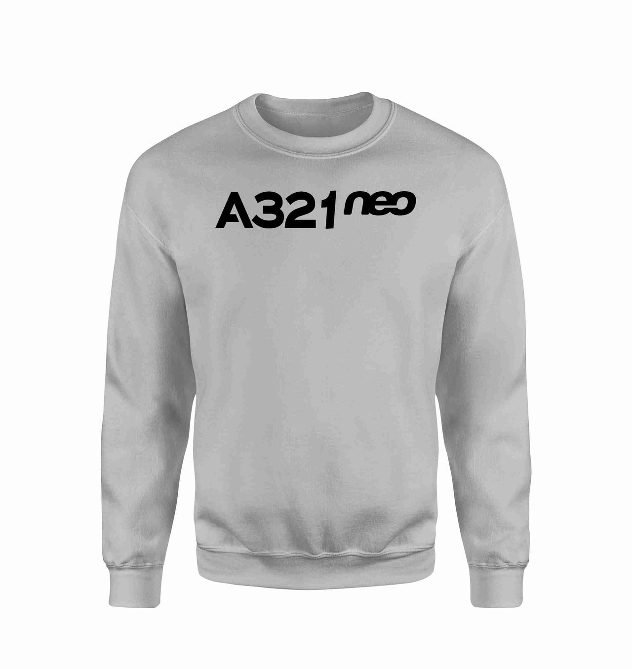 A321neo & Text Designed Sweatshirts