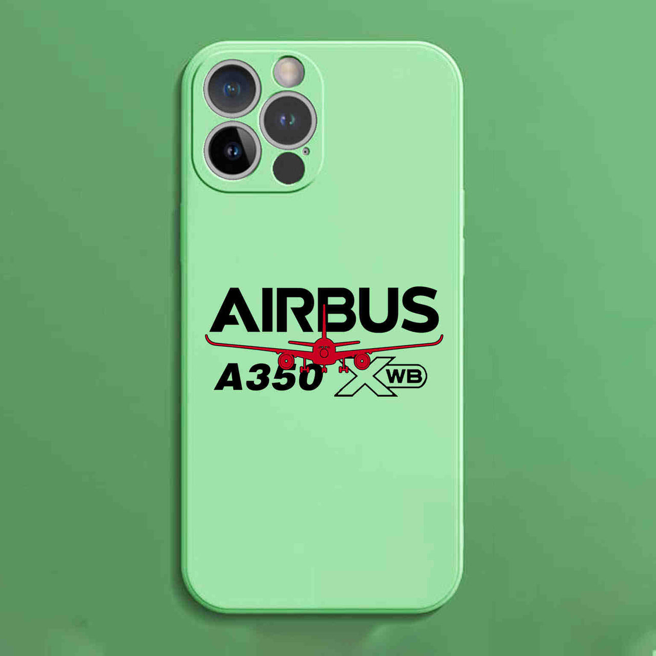 Amazing Airbus A350 XWB Designed Soft Silicone iPhone Cases