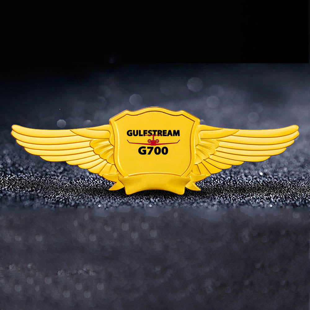 Amazing Gulfstream G700 Designed Badges