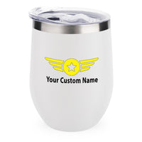 Thumbnail for Custom Name (Badge 4) Designed 12oz Egg Cups