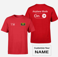 Thumbnail for Airplane Mode On Double-Side T-Shirts