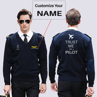 Thumbnail for Trust Me I'm a Pilot 2 Designed Wool Pilot Sweaters