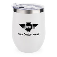 Thumbnail for Custom Name (Badge 5) Designed 12oz Egg Cups