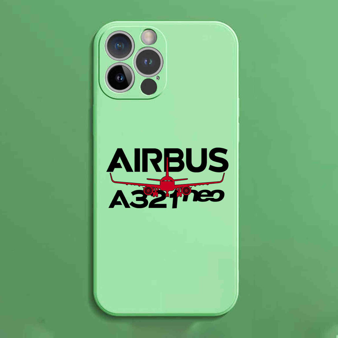 Amazing Airbus A321neo Designed Soft Silicone iPhone Cases