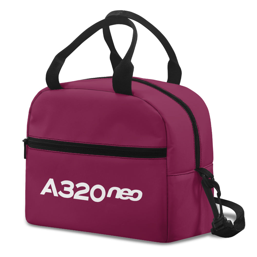 A320neo & Text Designed Lunch Bags