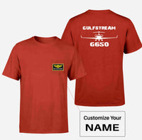 Thumbnail for Gulfstream G650 & Plane Designed Pocket T-Shirts