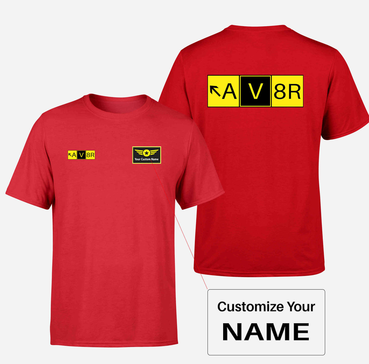 AV8R Double-Side T-Shirts