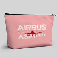 Thumbnail for Amazing Airbus A321neo Designed Zipper Pouch