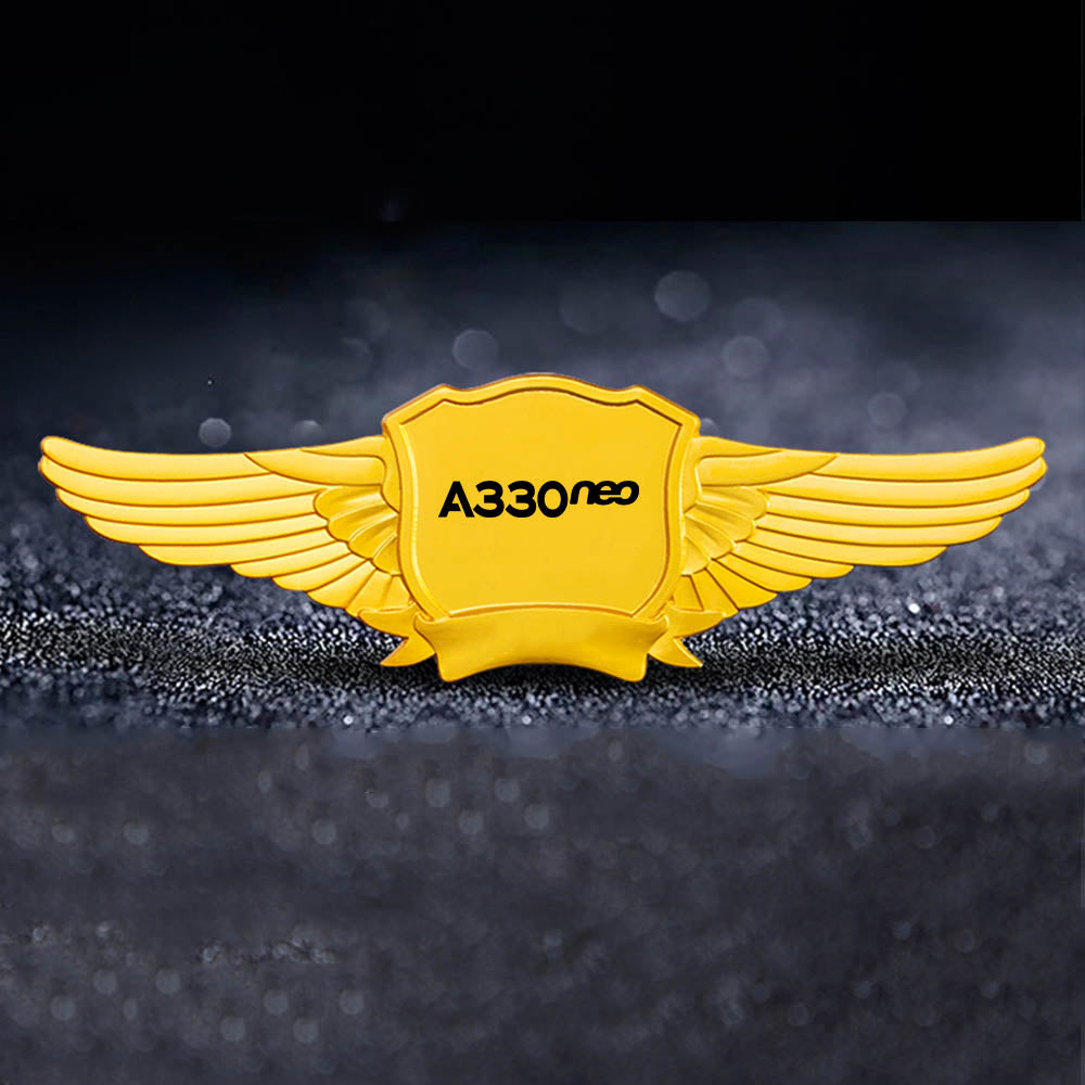 A330neo & Text Designed Badges