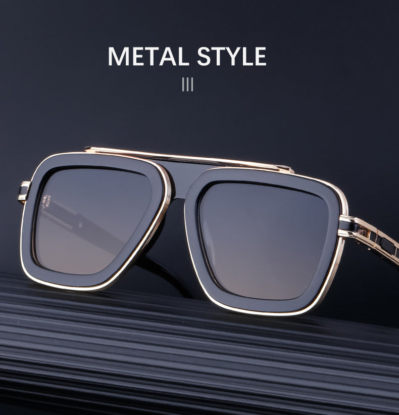 Super Cool Retro Large Frame Sun Glasses