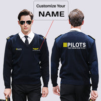 Thumbnail for Pilots They Know How To Fly Designed Wool Pilot Sweaters