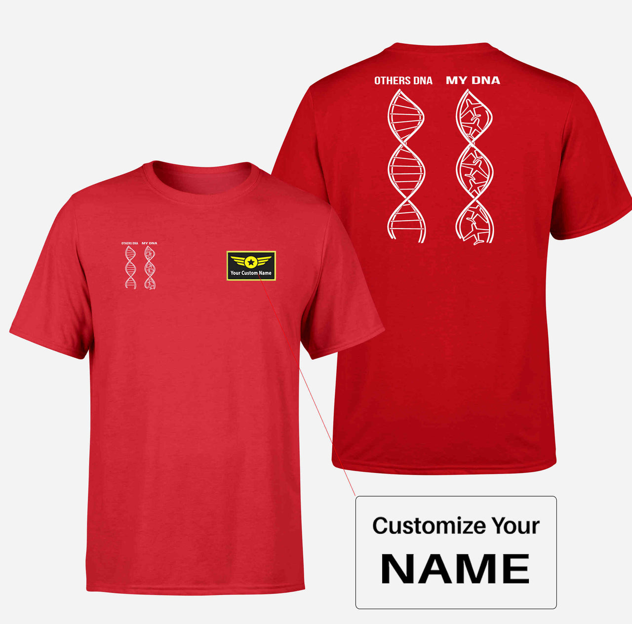 Aviation DNA Double-Side T-Shirts