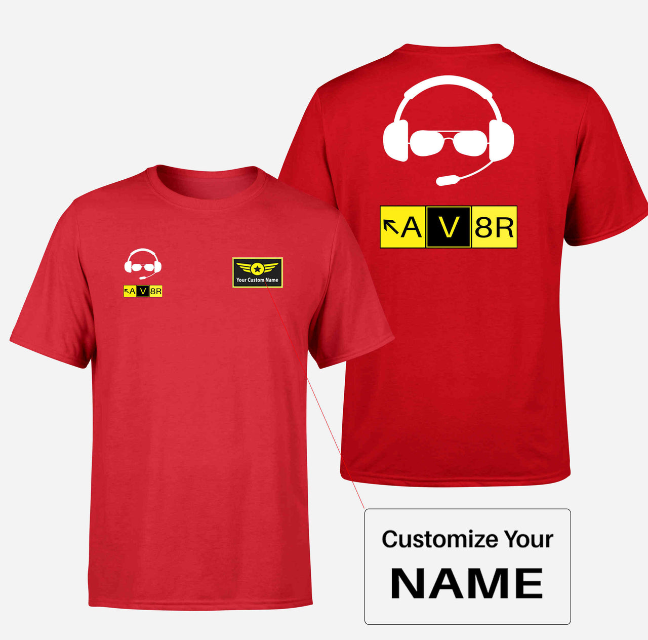 AV8R 2 Double-Side T-Shirts