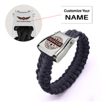 Thumbnail for %100 Original Aviator Design Airplane Seat Belt Bracelet