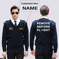 Thumbnail for Remove Before Flight Designed Wool Pilot Sweaters