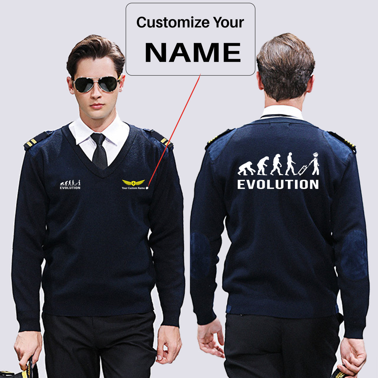 Pilot Evolution Designed Wool Pilot Sweaters