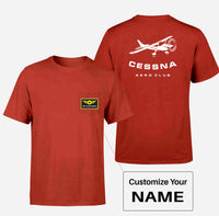 Thumbnail for Cessna Aeroclub Designed Pocket T-Shirts