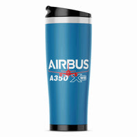 Thumbnail for Amazing Airbus A350 XWB Designed Stainless Steel Travel Mugs