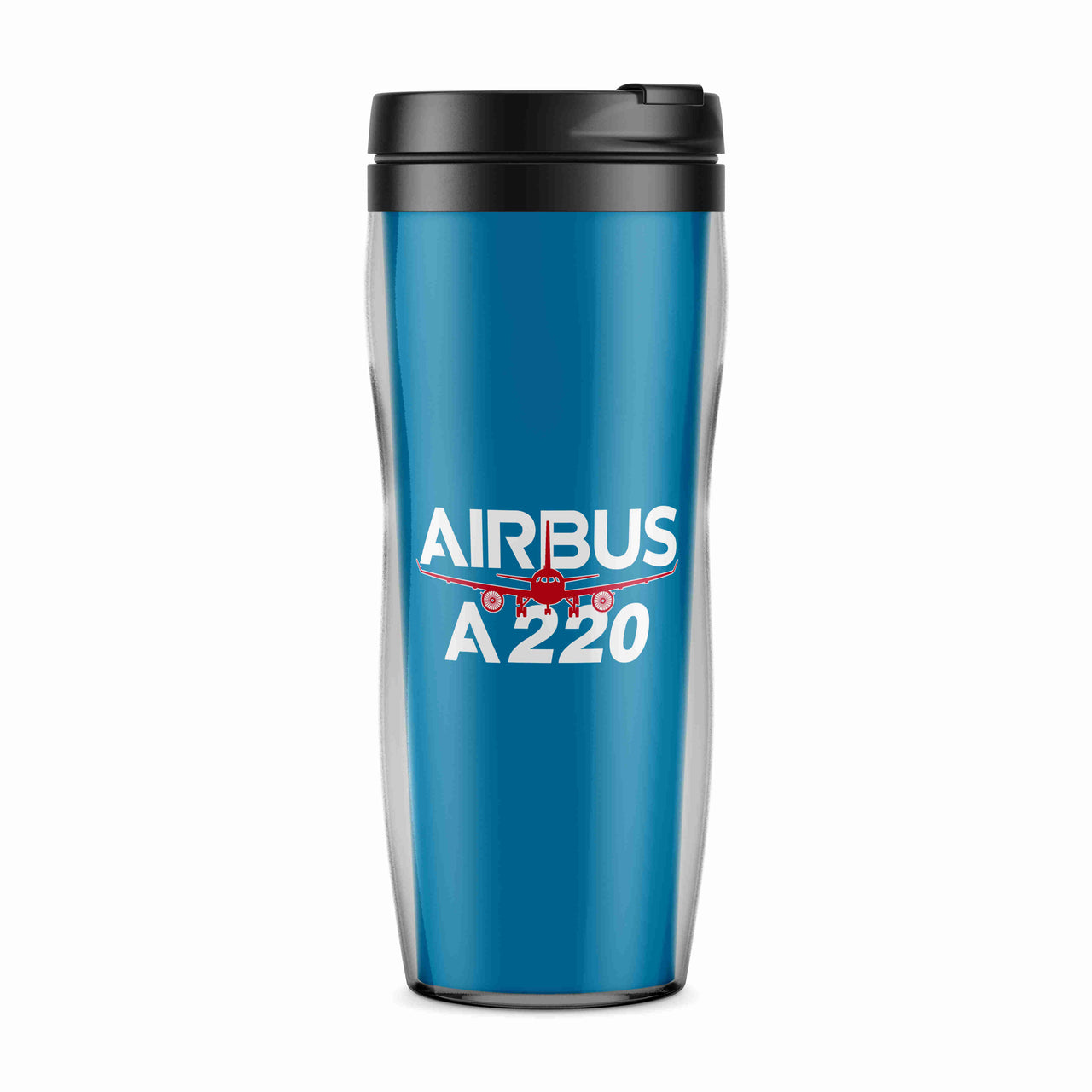 Amazing Airbus A220 Designed Plastic Travel Mugs