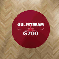 Thumbnail for Amazing Gulfstream G700 Designed Carpet & Floor Mats (Round)