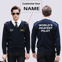 Thumbnail for World's Okayest Pilot Designed Wool Pilot Sweaters