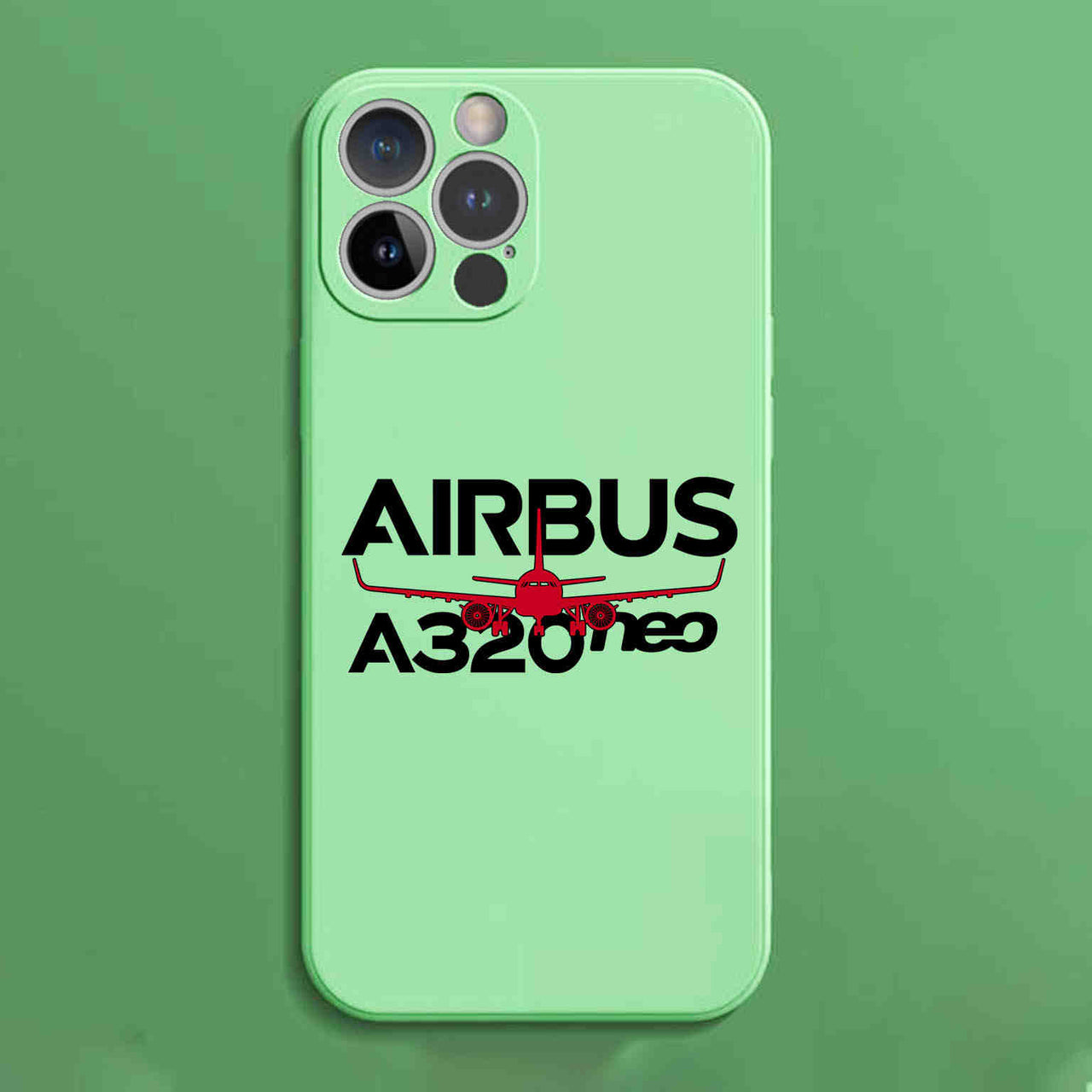 Amazing Airbus A320neo Designed Soft Silicone iPhone Cases