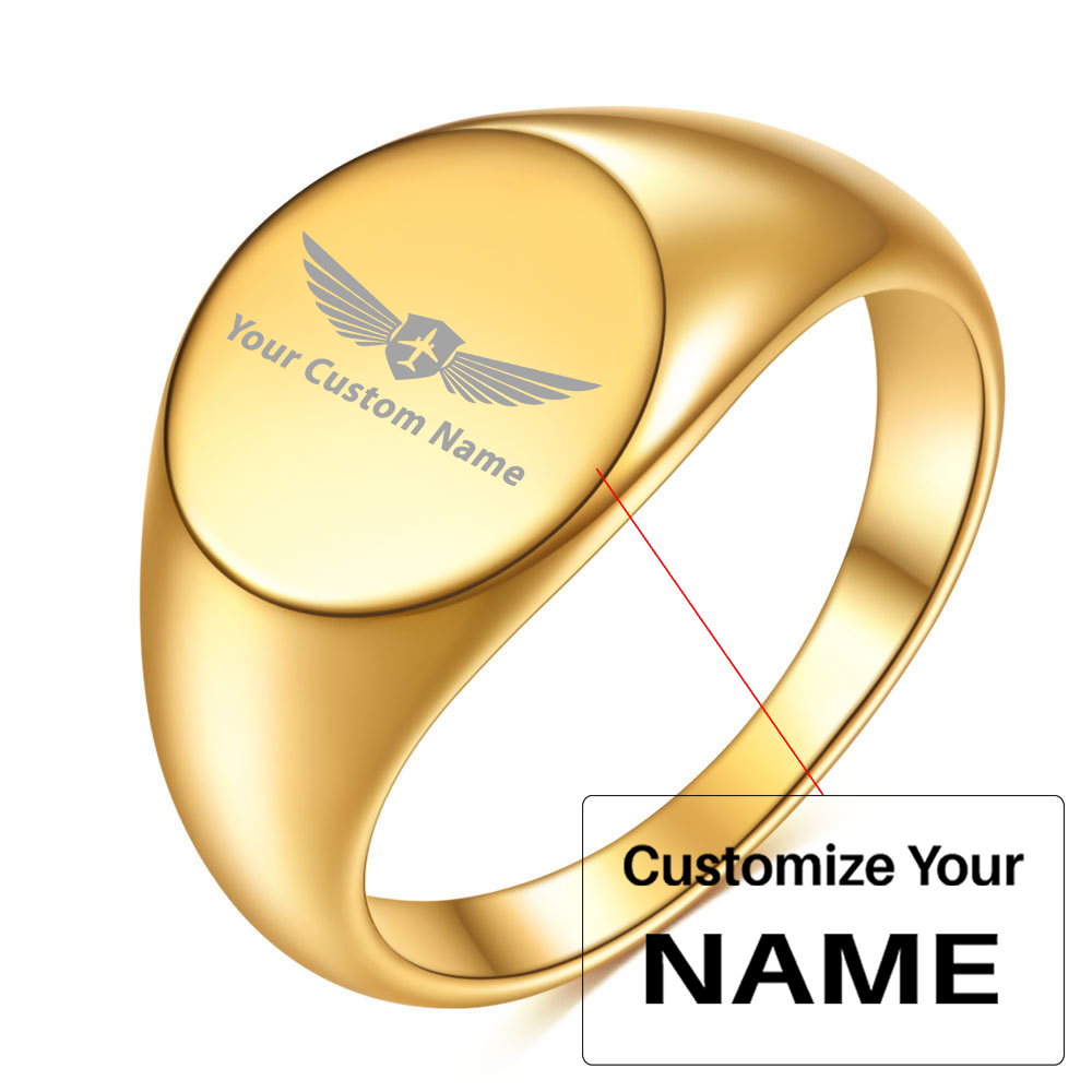 Your Custom Design & Image & Logo & Text Design  12MM Stainless Steel Smooth Ring (2)