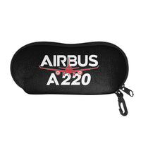 Thumbnail for Amazing Airbus A220 Designed Glasses Bag