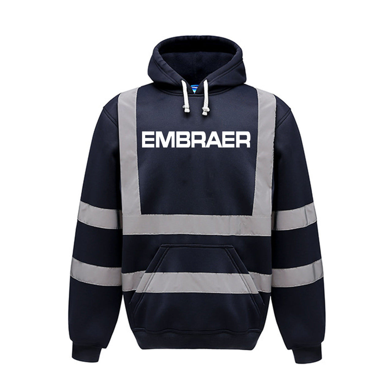 Embraer & Text Designed Reflective Hoodies