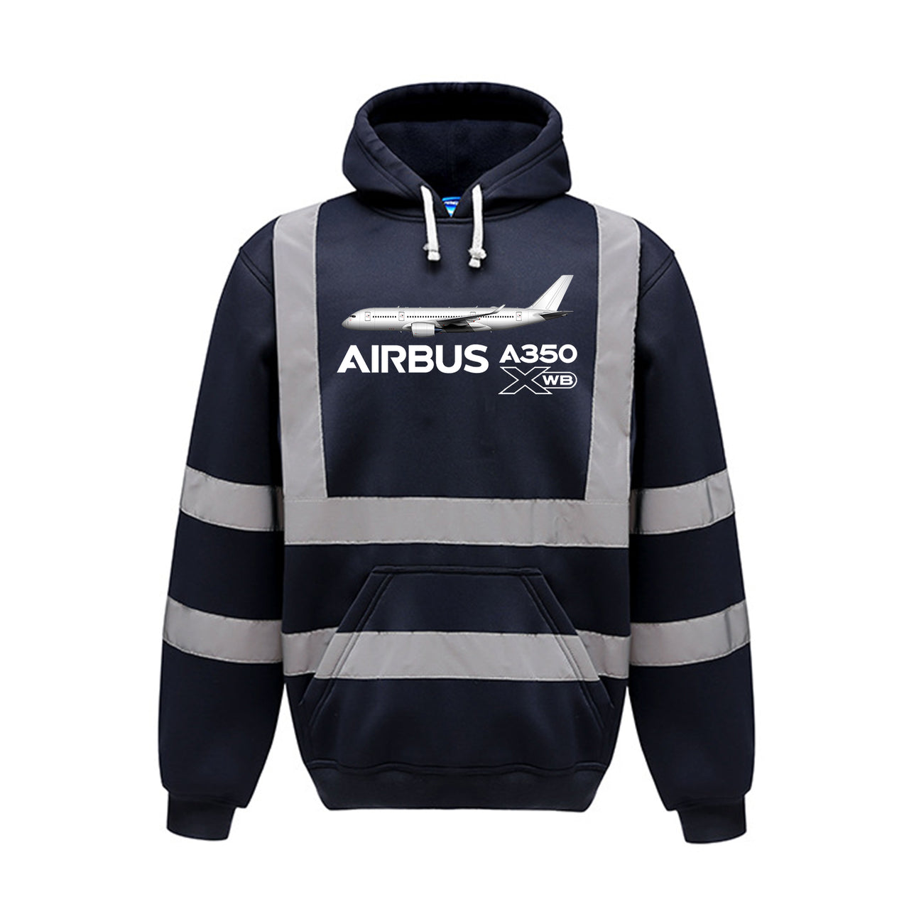 The Airbus A350 WXB Designed Reflective Hoodies