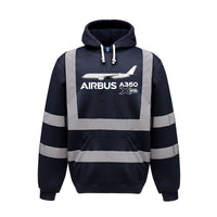 Thumbnail for The Airbus A350 WXB Designed Reflective Hoodies