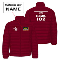 Thumbnail for Cessna 182 & Plane Designed Padded Jackets