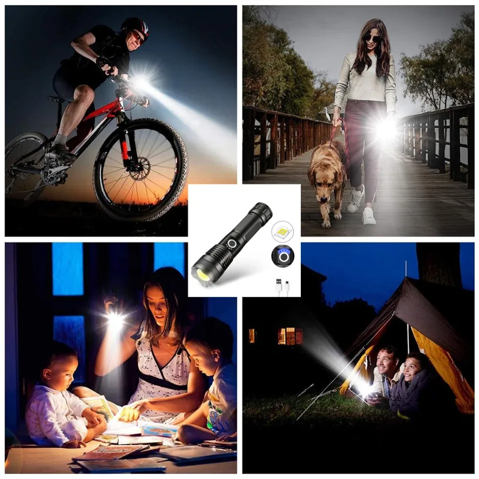 LED X80 p50 Strong Light Flashlight