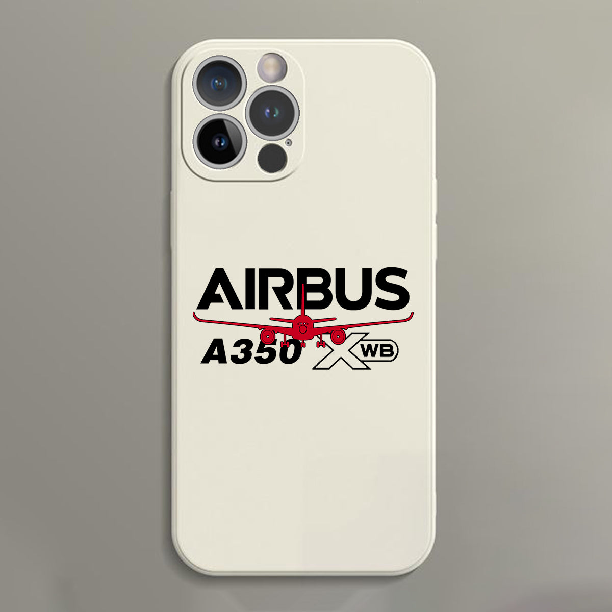 Amazing Airbus A350 XWB Designed Soft Silicone iPhone Cases