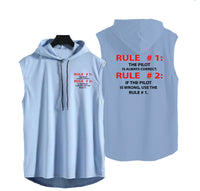 Thumbnail for Rule 1 - Pilot is Always Correct Designed Hooded Tank Tops