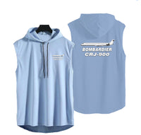 Thumbnail for Bombardier CRJ-900 Designed Hooded Tank Tops