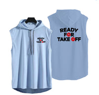 Thumbnail for Ready For Takeoff Designed Hooded Tank Tops