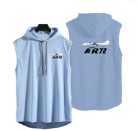 Thumbnail for The ATR72 Designed Hooded Tank Tops