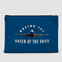 Thumbnail for Boeing 747 Queen of the Skies Designed Zipper Pouch