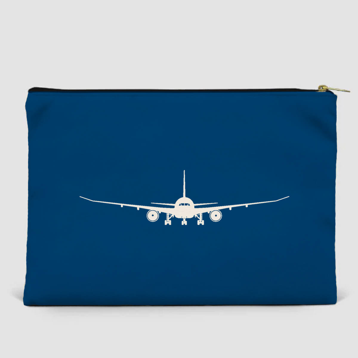 Boeing 787 Silhouette Designed Zipper Pouch