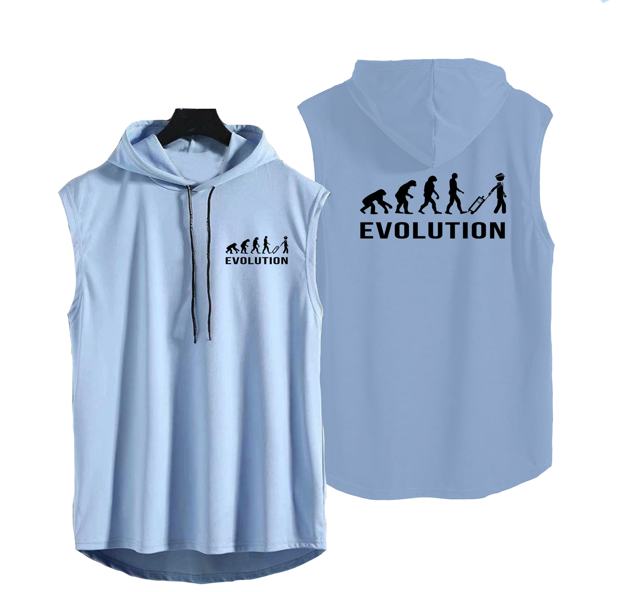 Pilot Evolution Designed Hooded Tank Tops