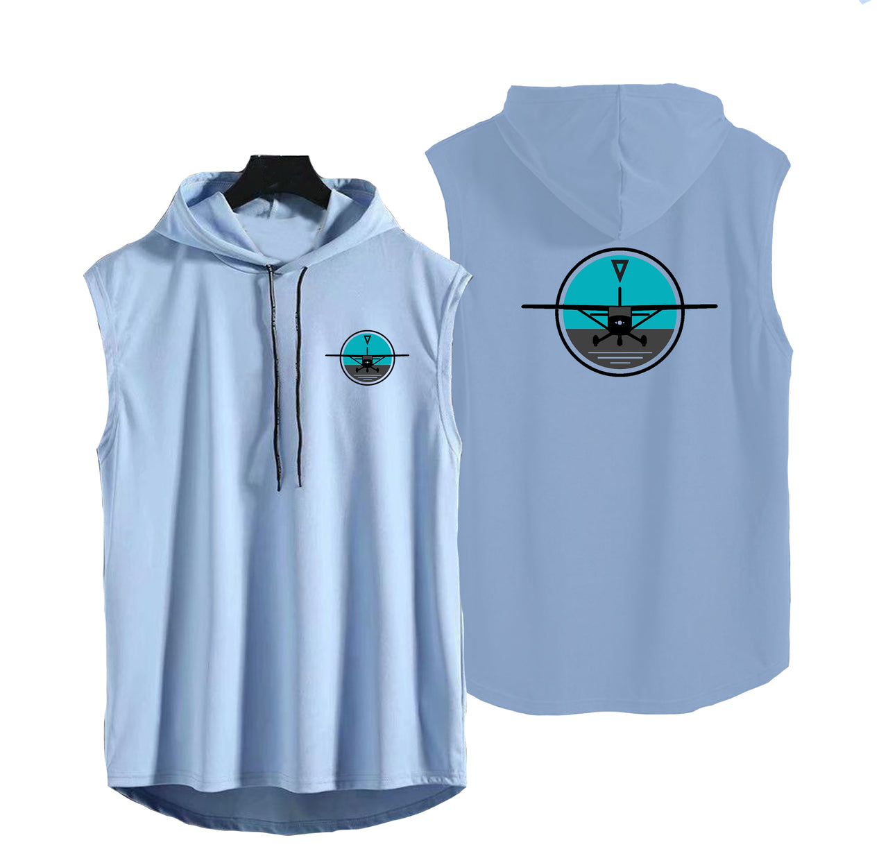 Cessna & Gyro Designed Hooded Tank Tops