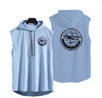 Thumbnail for Aviation Lovers Designed Hooded Tank Tops