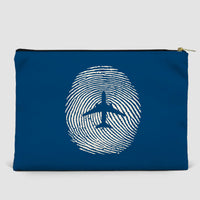 Thumbnail for Aviation Finger Print Designed Zipper Pouch