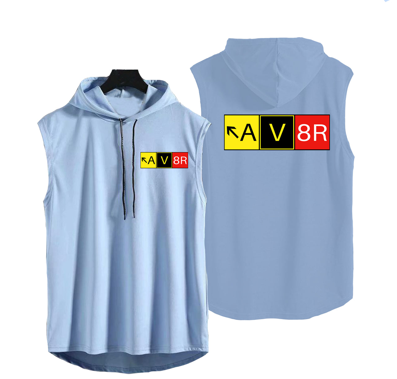 AV8R Designed Hooded Tank Tops