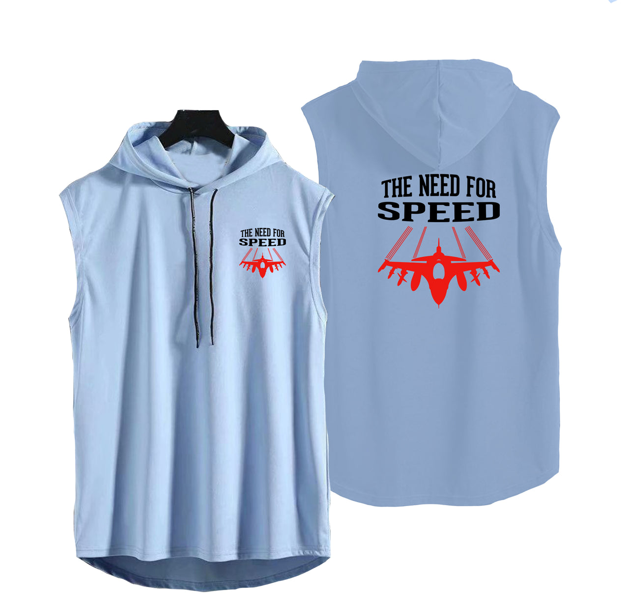 The Need For Speed Designed Hooded Tank Tops