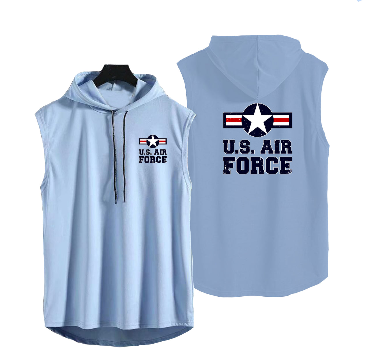 US Air Force Designed Hooded Tank Tops