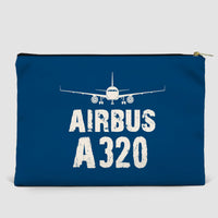 Thumbnail for Airbus A320 & Plane Designed Zipper Pouch